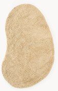 Tapete de pelo comprido com forma orgânica Tully