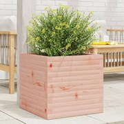 vidaXL Vaso/floreira de jardim 50x50x46 cm madeira de douglas maciça