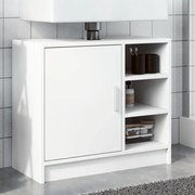 vidaXL Armário de lavatório 63x29x55 cm derivados de madeira branco