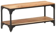 vidaXL Mesa de centro 90x30x40 cm madeira de acácia maciça