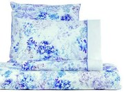 Jogo de lençóis estampados 100% algodão percal 200 fios - GEORGIA LASA HOME: Para cama 180cm - 1 lençol superior 280 x 290 cm + 1 lençol de baixo 280 x 290 cm + 2  fronhas almofada 50x70 cm