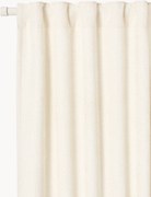 Cortinas opacas com multi-banda Karlin, conjunto de 2, L 135 cm