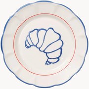 Prato de pequeno-almoço pintado à mão Picnic