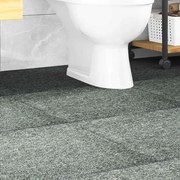 vidaXL Ladrilhos carpete para pisos 20 pcs 5 m² 50x50 cm verde