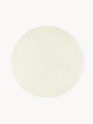 Tapete redondo em lã artesanal Aaron