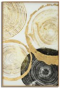 PAINEL DE VIDRO C/MOLDURA 
AMADEIRADO CM 60X3,5X90