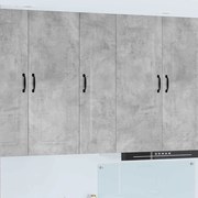 vidaXL Armário de Cozinha Cinzento 30 x 31 x 100 cm Madeira processada