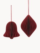 Ornamentos de Natal Christmas Mix, conjunto de 2