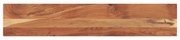 vidaXL Tampo de mesa retangular 180x20x3,8 cm madeira de acácia maciça