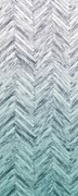 Papel Parede 6000B-VD1 Herringbone Mint Panel