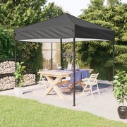 vidaXL Tenda para festas dobrável 3x3 m antracite