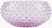 Taça de servir artesanal Hobnail