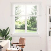 Persiana de Janela com cortinas Outros Manual Branco 130 x 130 cm Alum
