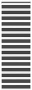 vidaXL Cortina de zebra 80x200 cm largura do tecido 75,9 cm poliéster
