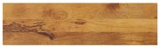 vidaXL Tampo de mesa retangular 110x40x2,5 cm mangueira maciça