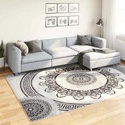 vidaXL Tapete lavável antiderrapante 190x300 cm multicor