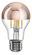 Lâmpada LED Meia Esfera Cobre Gota A60 7W 650Lm E27 2700K Dimmable - A22