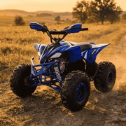 MINI MOTO 4 INFANTIL GASOLINA 125cc MTR KF8 AZUL