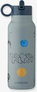 Garrafa térmica Falk 350ml - LIEWOOD azul-acinzentado