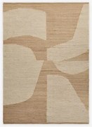 Alfombra Retangular De Exterior Em Juta E Algodão Meira Cores Naturais & 160 X 230 Cm - Sklum