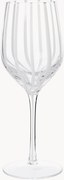 Copos de vinho branco Stripe, conjunto de 4