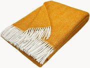 Manta em lã com padrão em ziguezague Tyrol