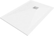 Mexen Stone+ base de duche retangular em compósito 90 x 80 cm, branco - 44108090