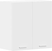 vidaXL Armário de parede “Lyon” 60x31x60 cm derivados madeira branco