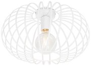 Candeeiro de teto design branco 39 cm - Johanna Design