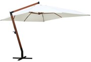 vidaXL Guarda-sol 300 x 400 cm branco