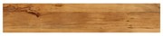 vidaXL Tampo de mesa retangular 140x20x2,5 cm mangueira maciça