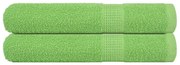 vidaXL Toalhas sauna FROGN 2pcs 80x200 cm 360 g/m² verde maça