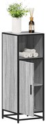 vidaXL Armário WC 35x37,5x100 cm derivados de madeira sonoma cinzento