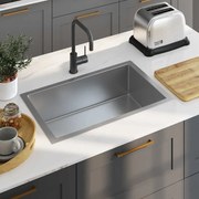 Lava-louça de cozinha artesanal aço inoxidável