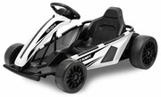 Kart elétrico Infantil drift Go-Kart, potência 24V Branco