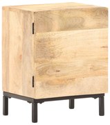 vidaXL Mesa de cabeceira 40x30x51 cm madeira de mangueira maciça
