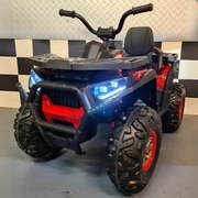 Moto 4 eletrica Infantil 12V Homem Aranha Vermelha