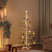 vidaXL Árvore de Natal decorativa 150 cm madeira de pinho maciça