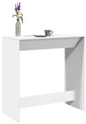 Mesa de bar 102x50x103,5 cm derivados de madeira branco