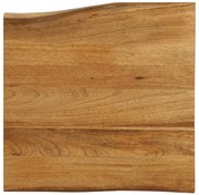 Tampo de mesa c/ borda viva 80x80x2,5 cm mangueira maciça
