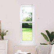 Persiana de Janela com cortinas Outros Manual Branco 80 x 130 cm Alumí