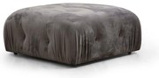 Tuffet Bubble – Cinzento – 95x95x45 cm
