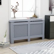 vidaXL Cobertura de radiador 152x19x81,5 cm MDF antracite