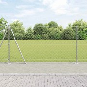 Cerca Hexagonal vidaXL 1,2x10 m Aço Galvanizado