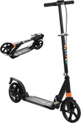 AIYAPLAY Trotinete Infantil Dobrável 2 Rodas 4 Regulações de Altura 94x36x88-103 cm Preto | Aosom Portugal