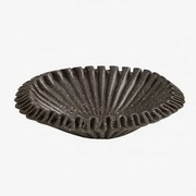 Cuenco Decorativo Em Resina Irente Cinza Grafito & Ø30 Cm - Sklum