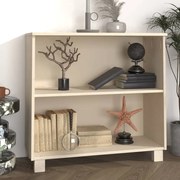 vidaXL Aparador HAMAR 85x35x80 cm pinho maciço castanho-mel