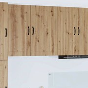 vidaXL Armário de Cozinha Carvalho Artesanal 50 x 31 x 80 cm