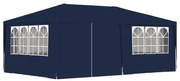 Tenda Profissional 4x6m com Janelas - Azul