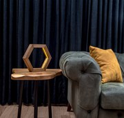 Candeeiro de Mesa KN07 – Castanho – 30 x 26 x 5 cm